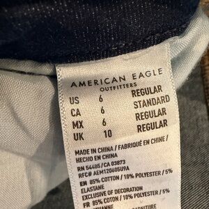 American Eagle Outfitters Women Jeans High Rise - Blue